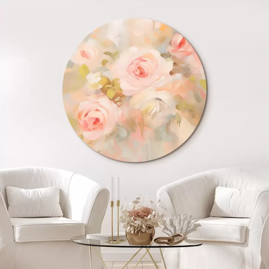 carta da parati Quadro imitazione rose nr. r45302