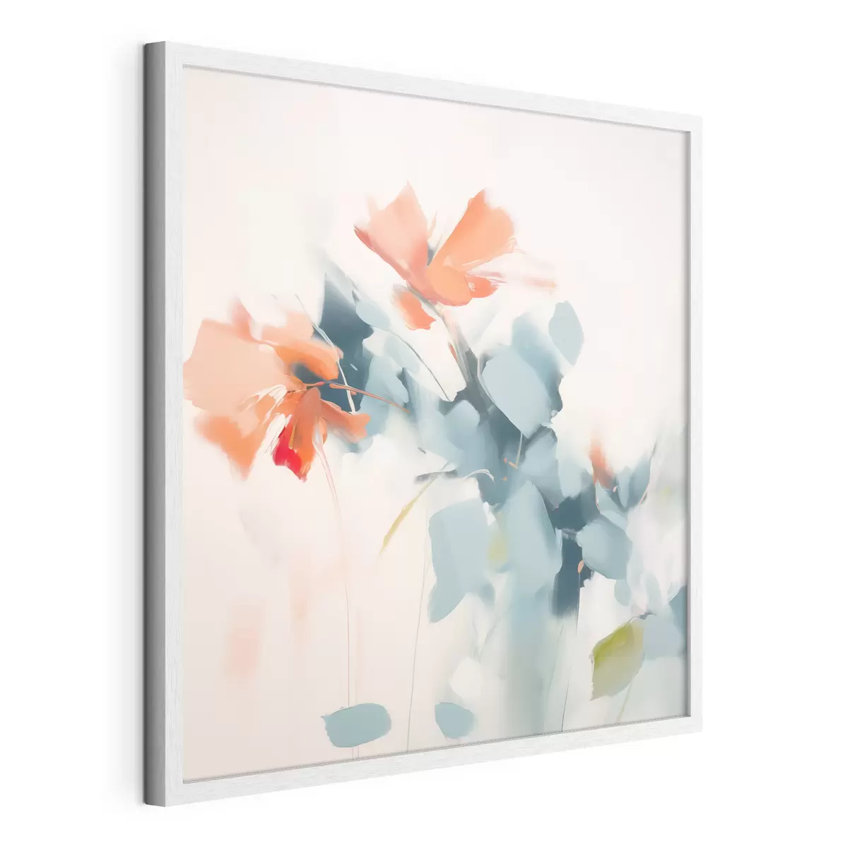Poster Pittura astratta di imitazione di fiori f45303