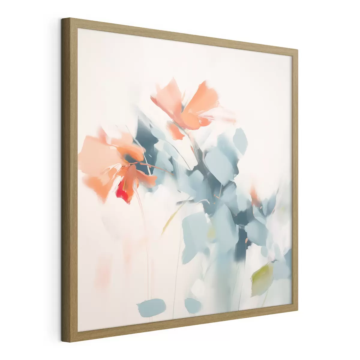 Poster Pittura astratta di imitazione di fiori f45303