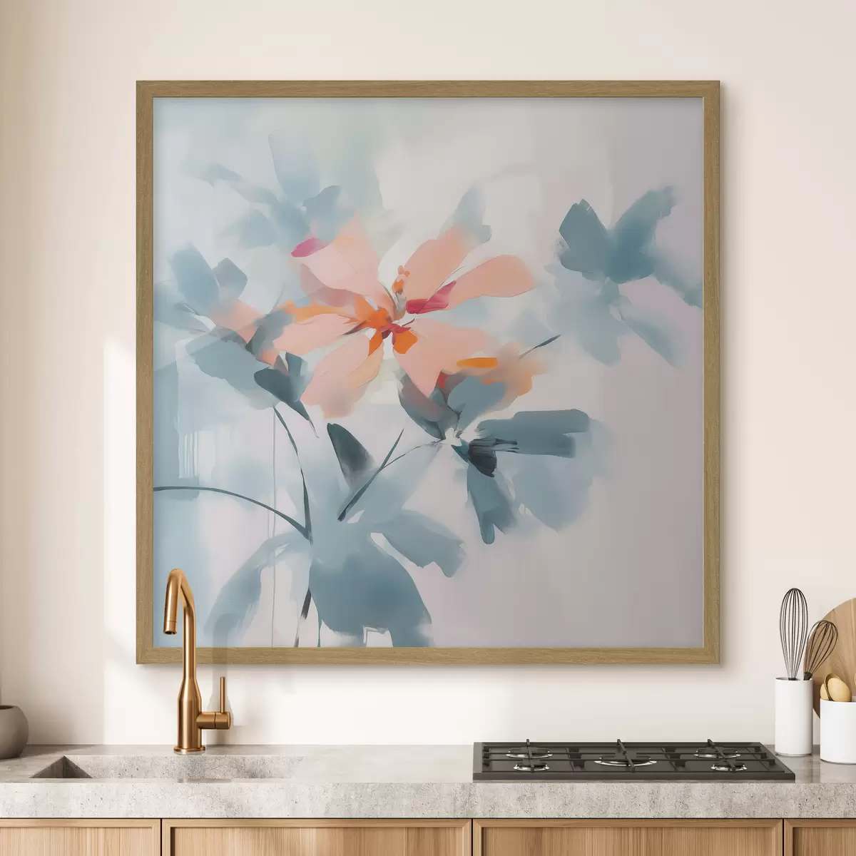 Poster Fiori astratti f45304