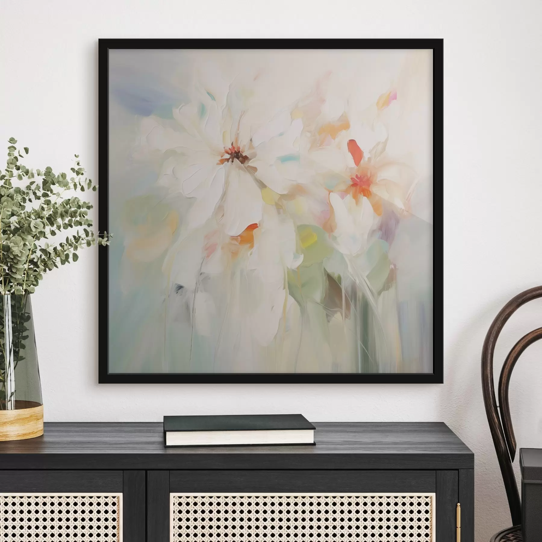 carta da parati Pittura a imitazione di fiori nr. f45306