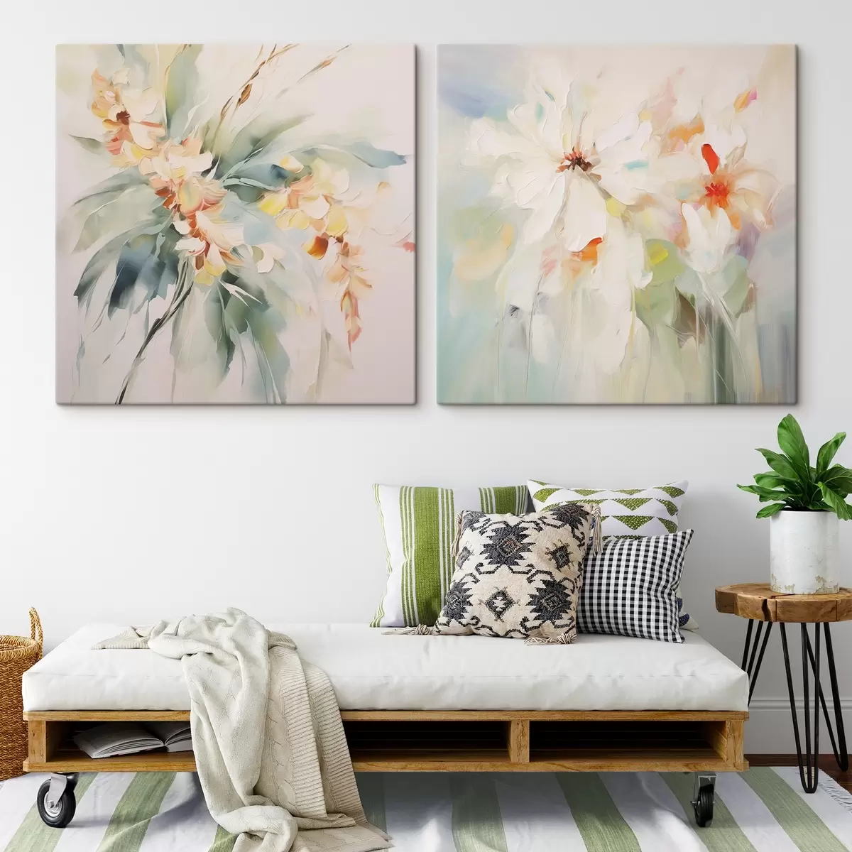 carta da parati Fiori astratti nr. m00565