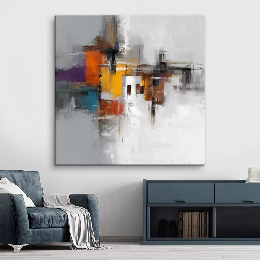 carta da parati Astrazione colorata con motivi geometrici nr. s45239