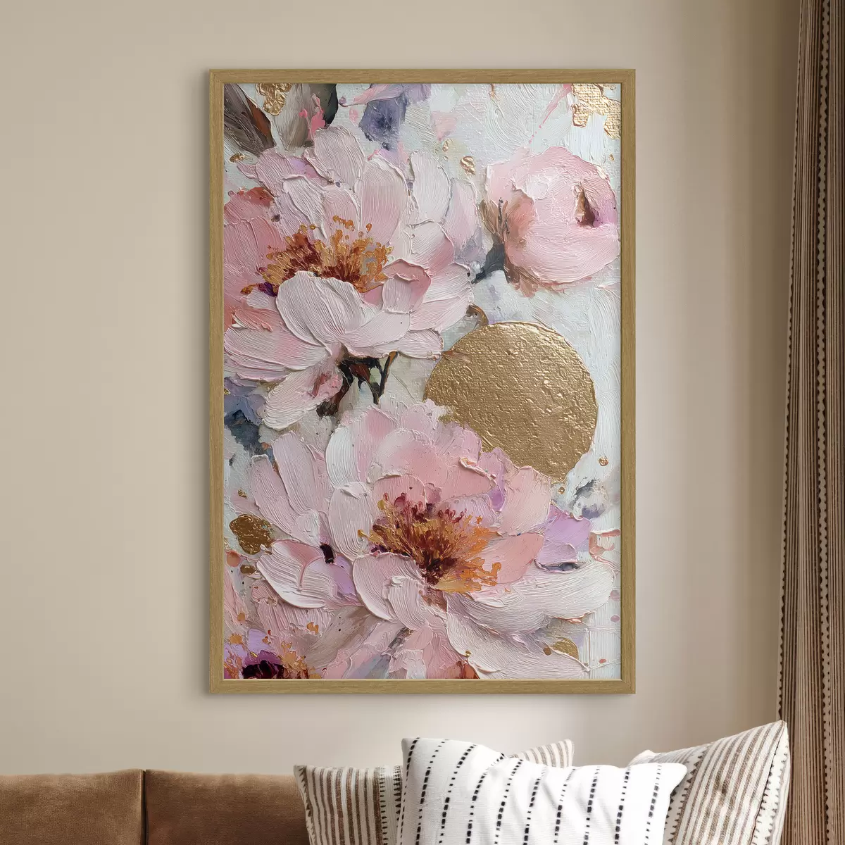 Poster Composizione floreale: fiori astratti f45250