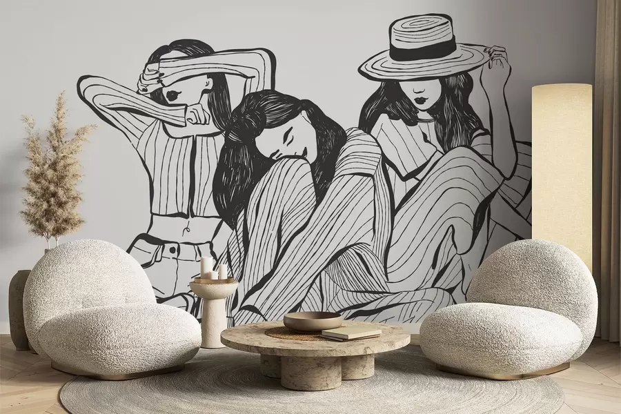 Carta da parati per Bambini Ragazze 