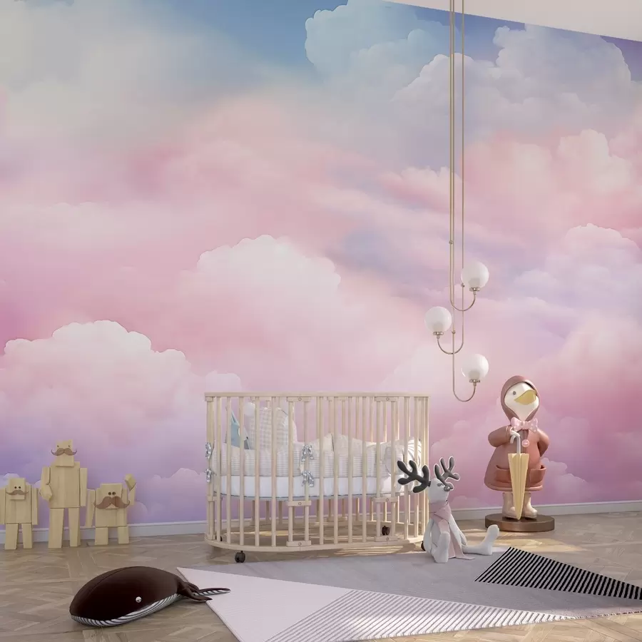 Carta da parati Cielo Nuvole colorate n. w04387