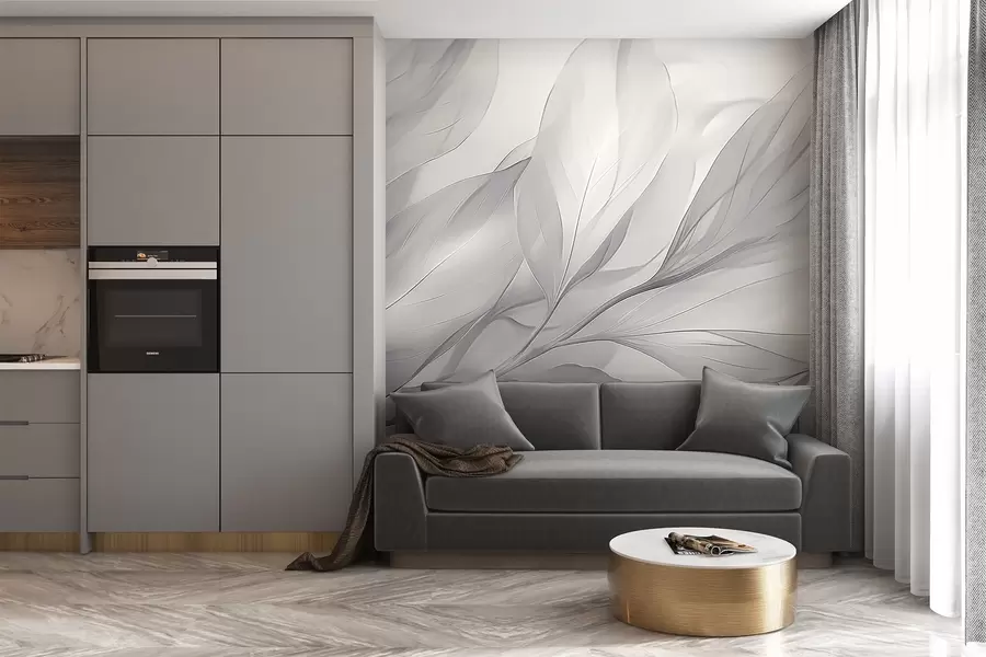 carta da parati Foglie trasparenti nr. w04376