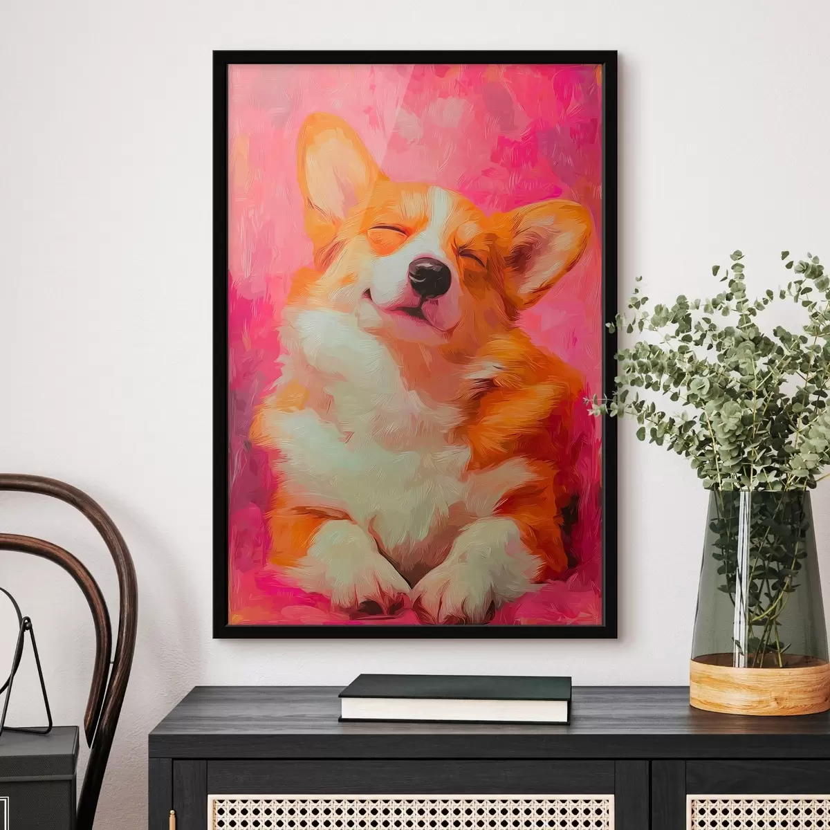 Poster Cane Corgi f45312