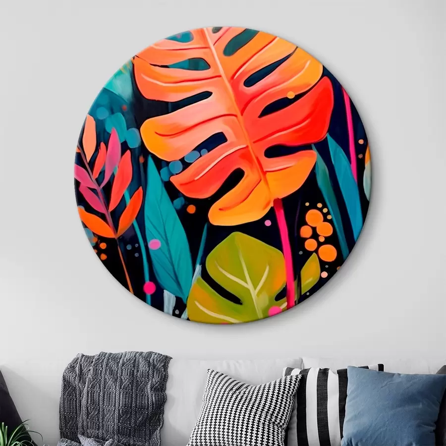 carta da parati Foglie tropicali nr. r45308