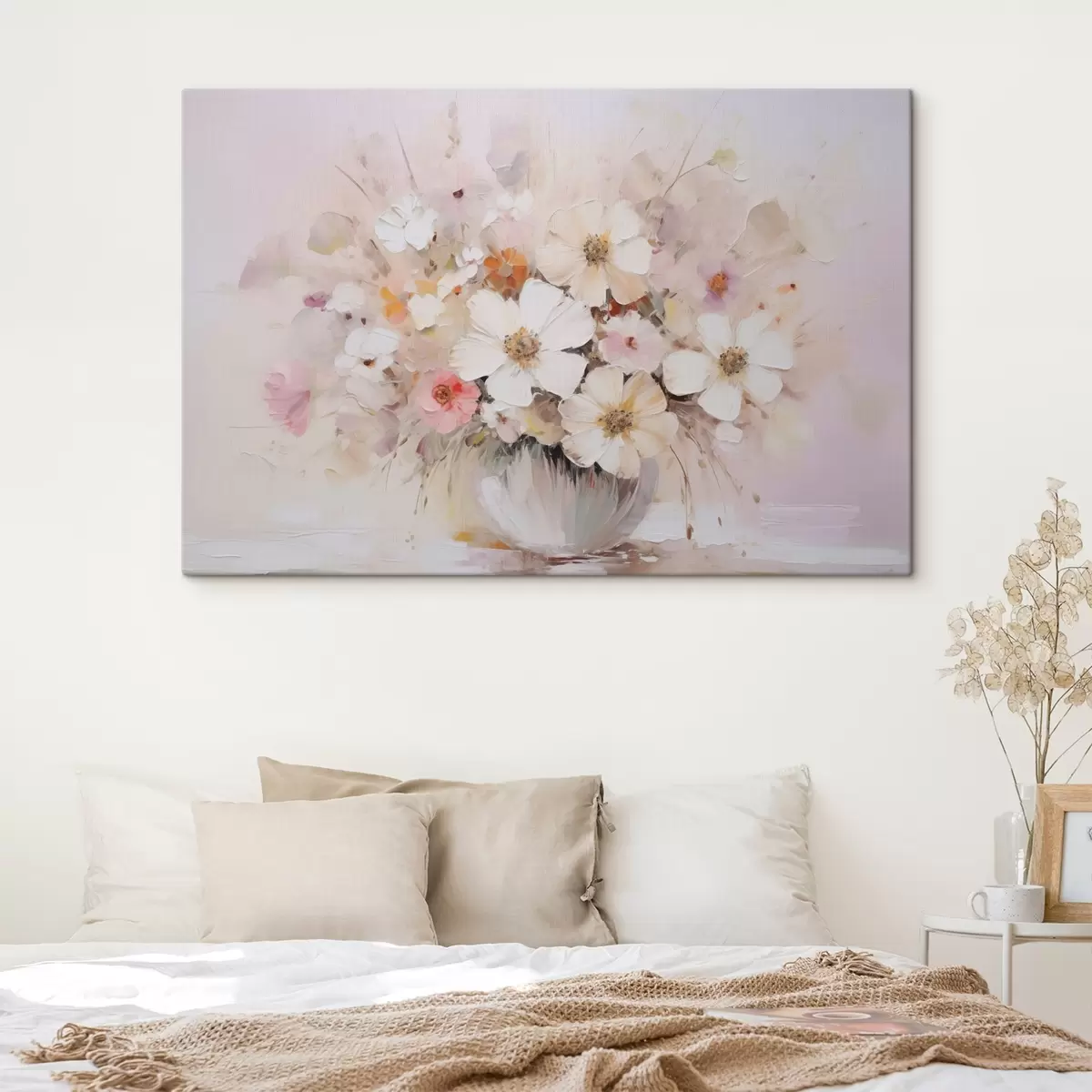 carta da parati Delicato bouquet a imitazione della pittura nr. s45347