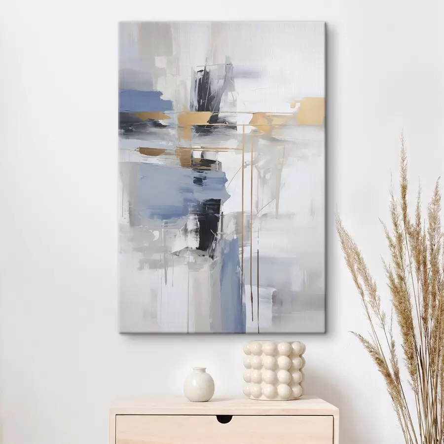 carta da parati L'astrazione moderna imita la pittura nr. s45349