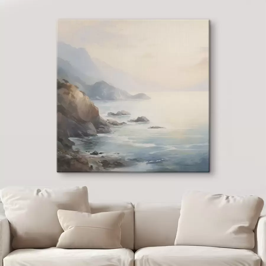 carta da parati Lago vicino alle rocce nr. s45351