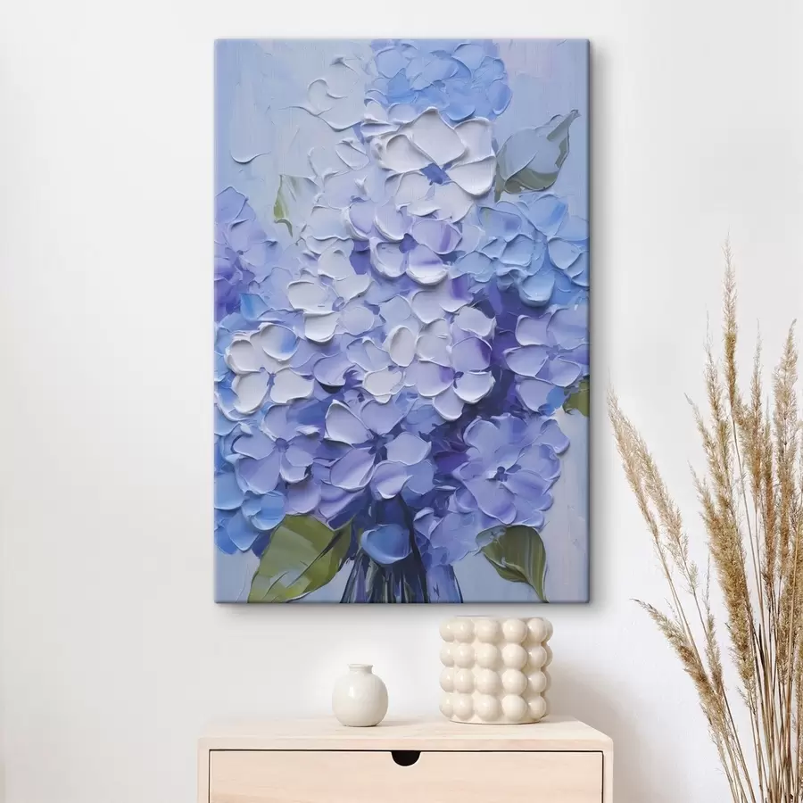 carta da parati Imitazione di un bouquet di ortensie nr. s45356