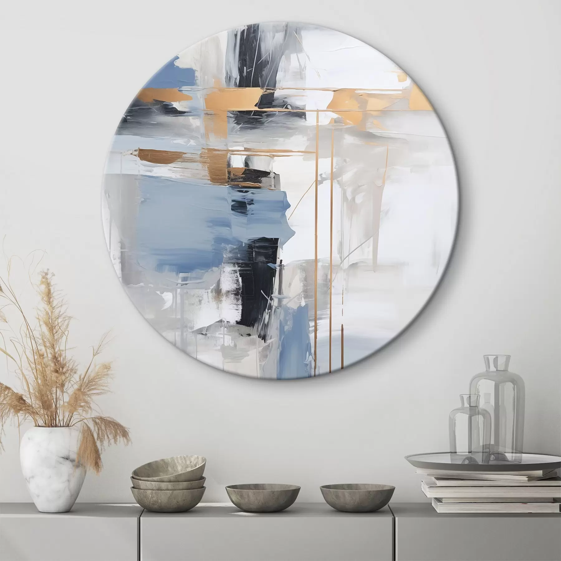 carta da parati L'astrazione moderna imita la pittura nr. r45349