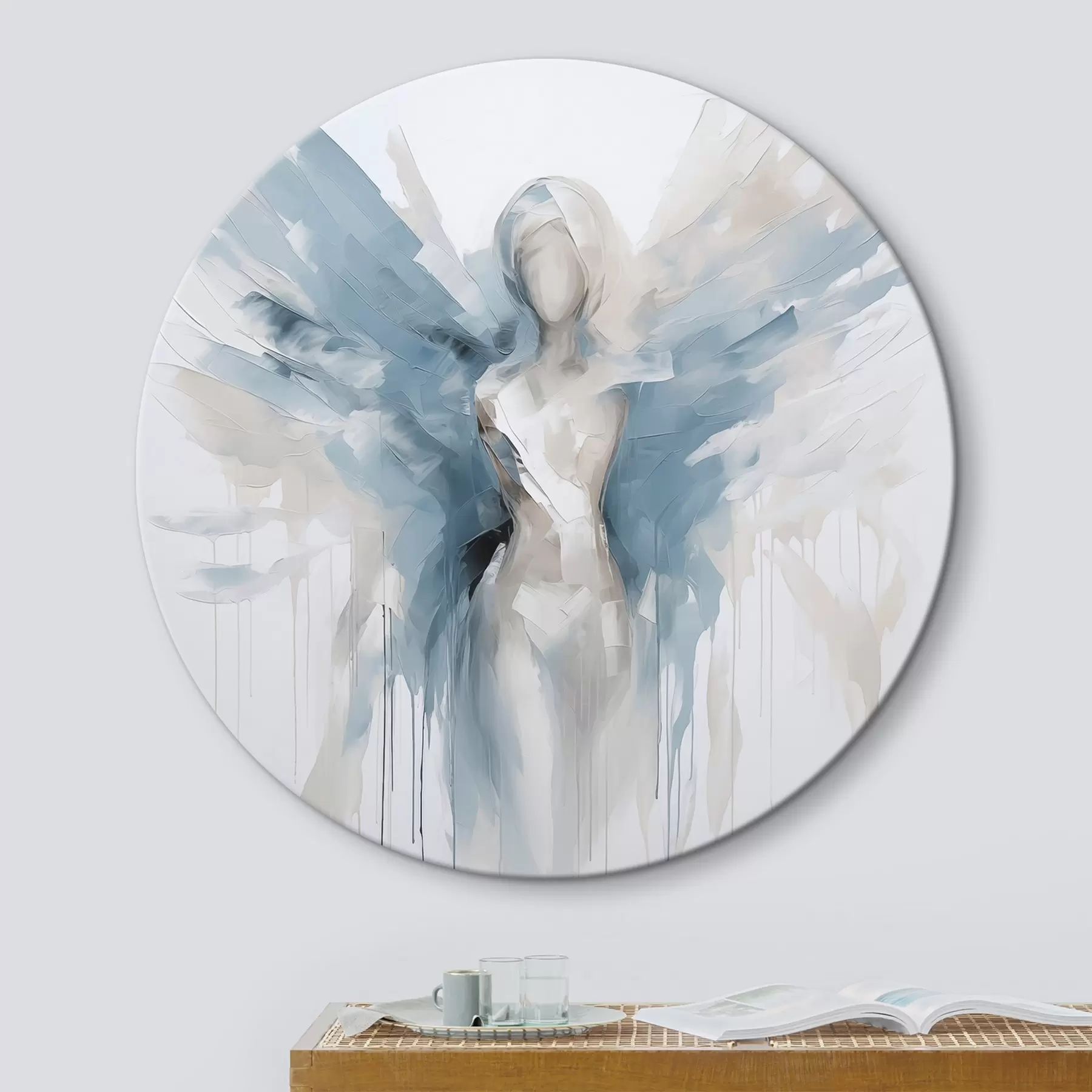 carta da parati Angelo astratto nr. r45361