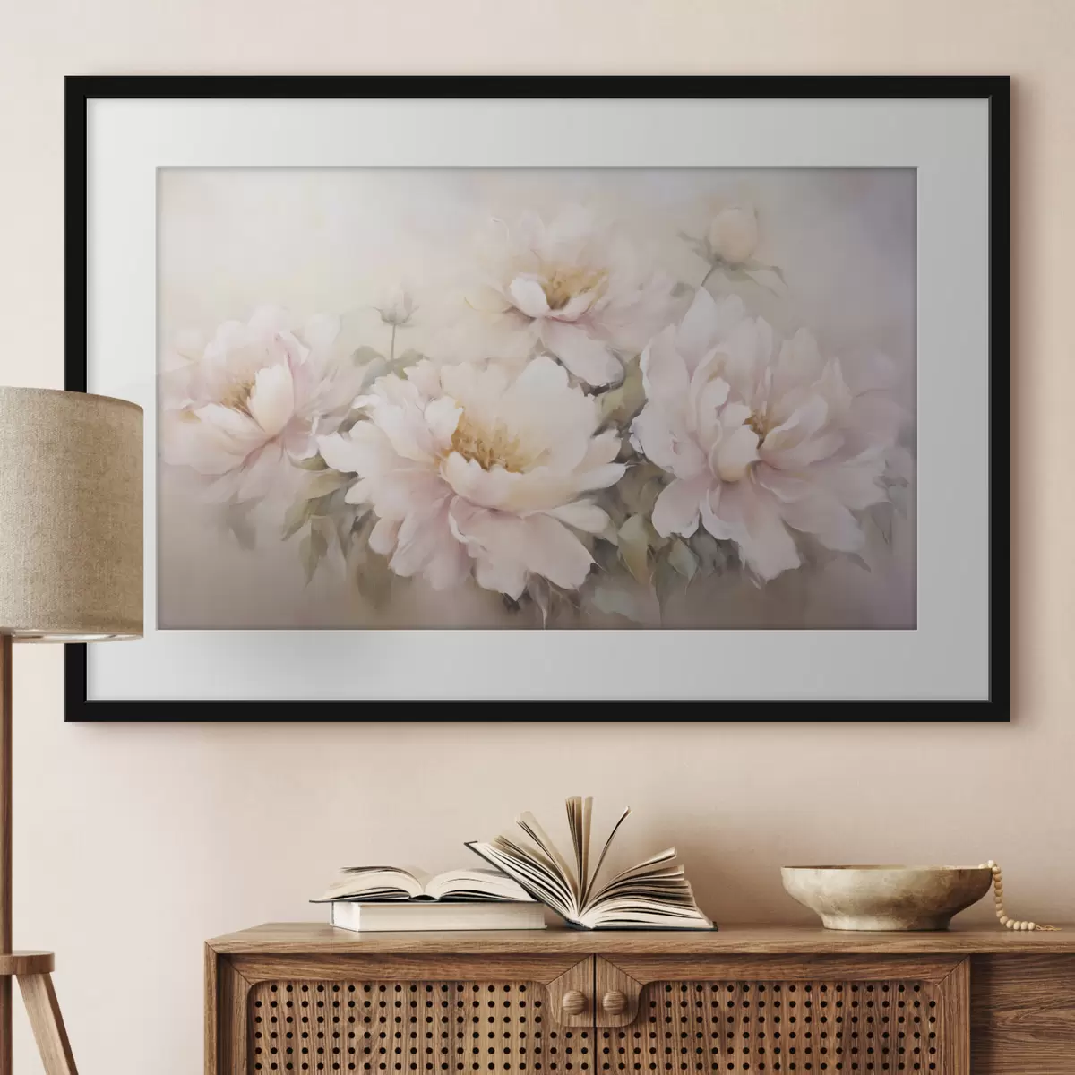 Poster Peonie e serenata f45345