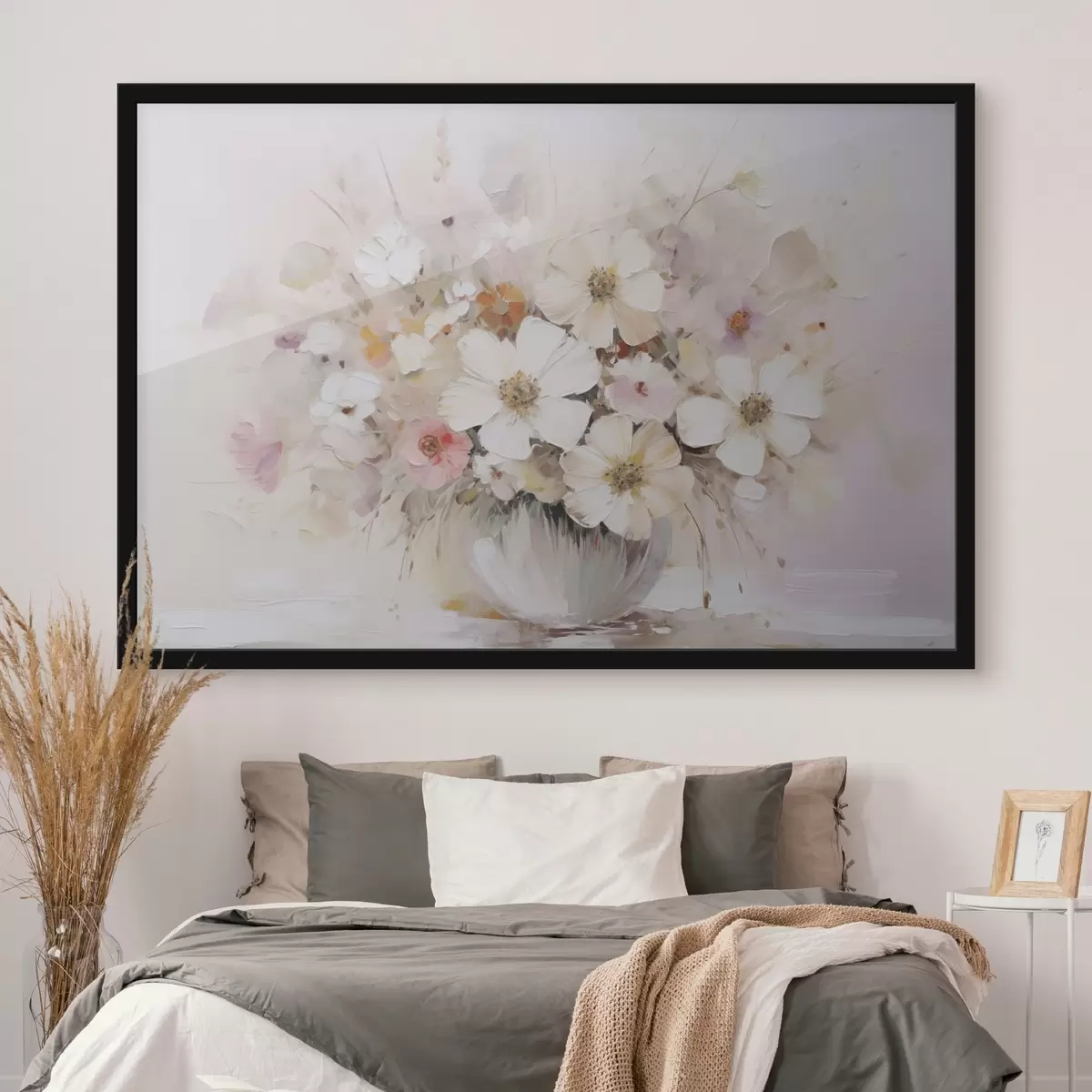 Poster Delicato bouquet a imitazione della pittura f45347