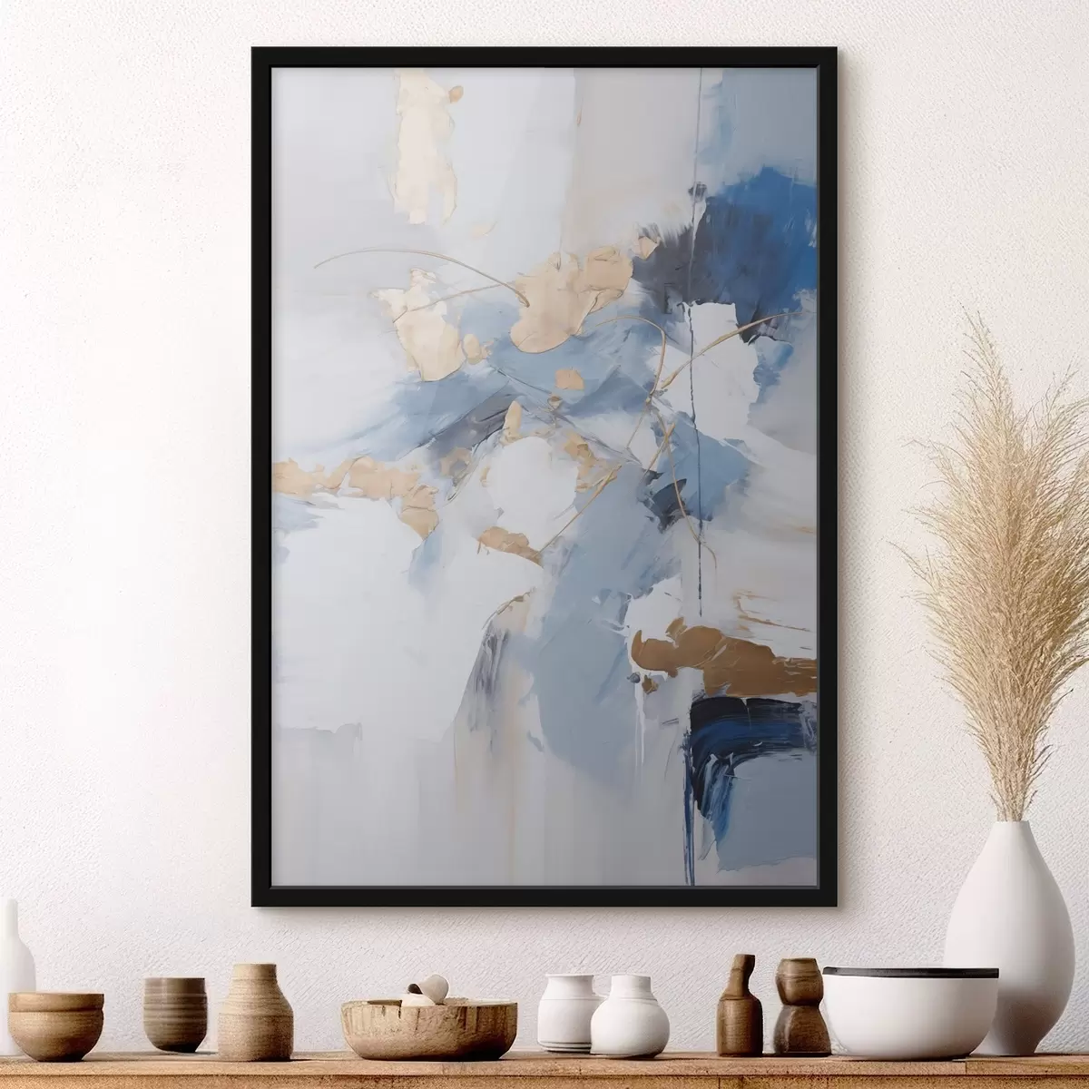 Poster Astrazione imitazione della pittura f45348