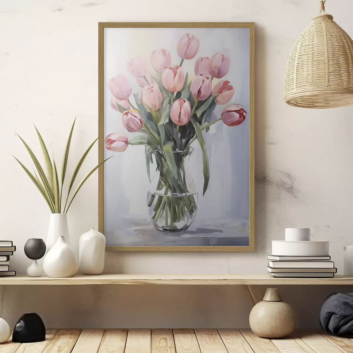 Poster Tulipani in vaso f45355