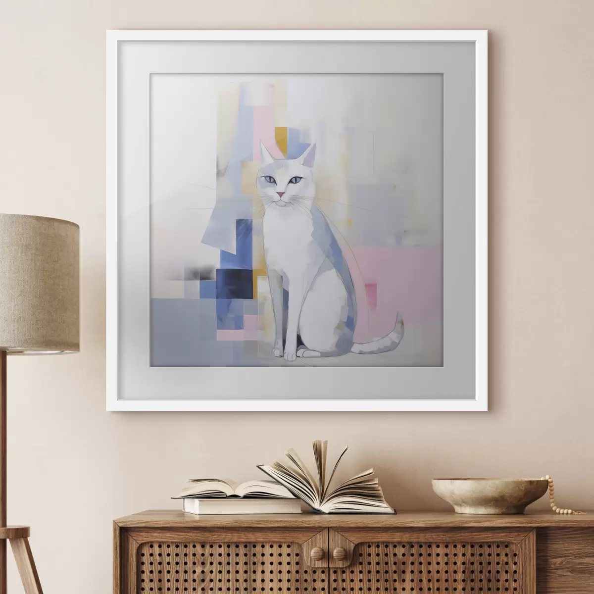 Poster Gatto e leggerezza f45359