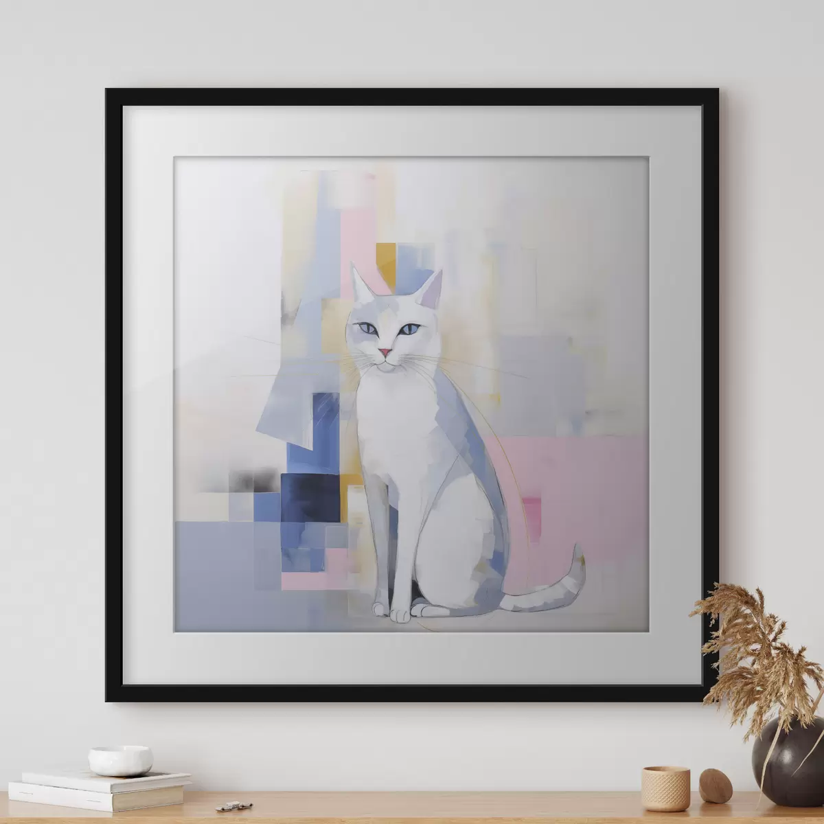 Poster Gatto e leggerezza f45359