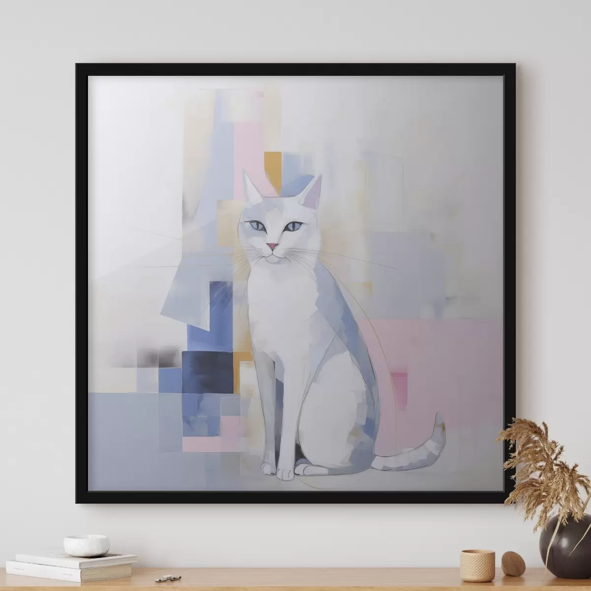 Poster Gatto astratto f45359