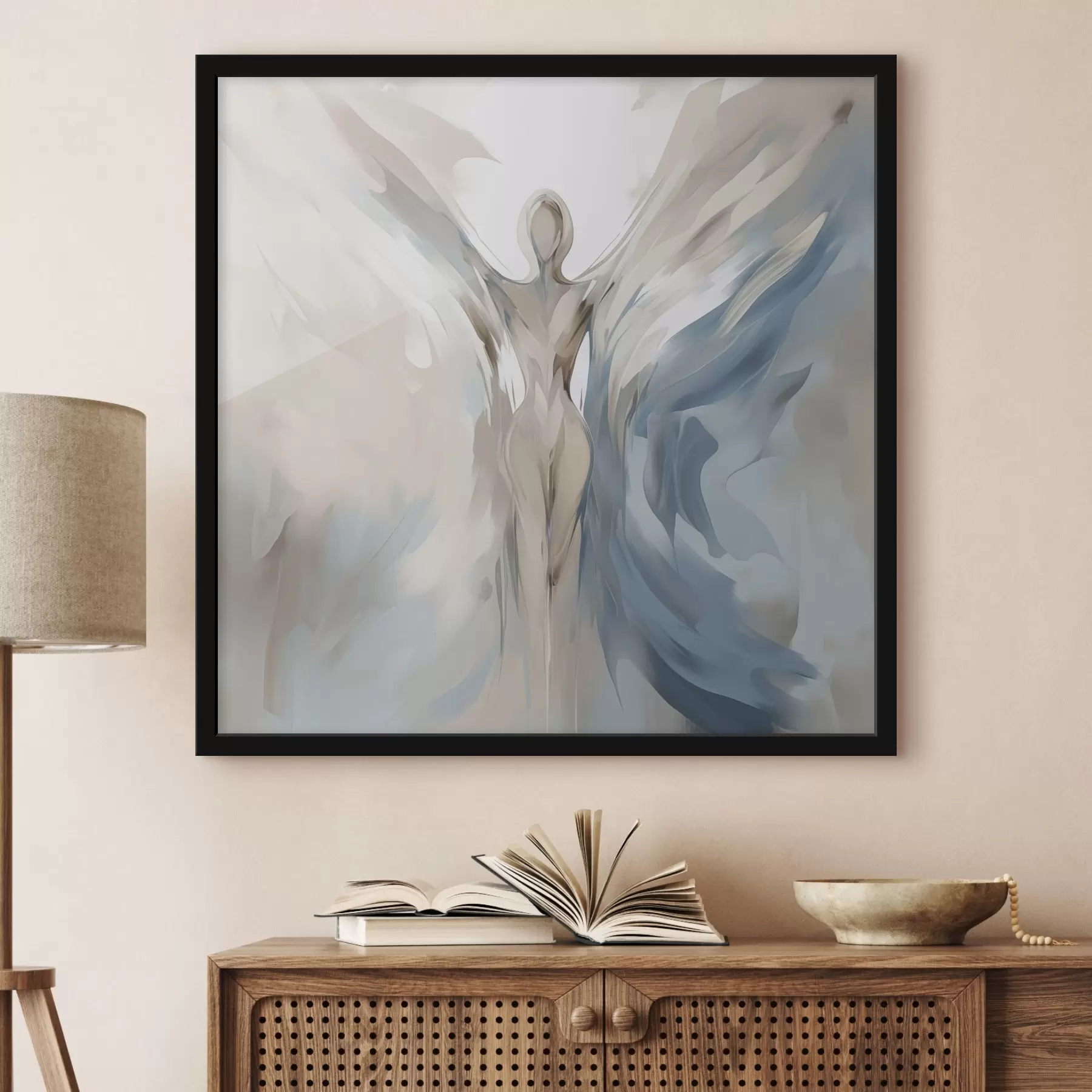 carta da parati Imitazione di angelo in pittura nr. f45360