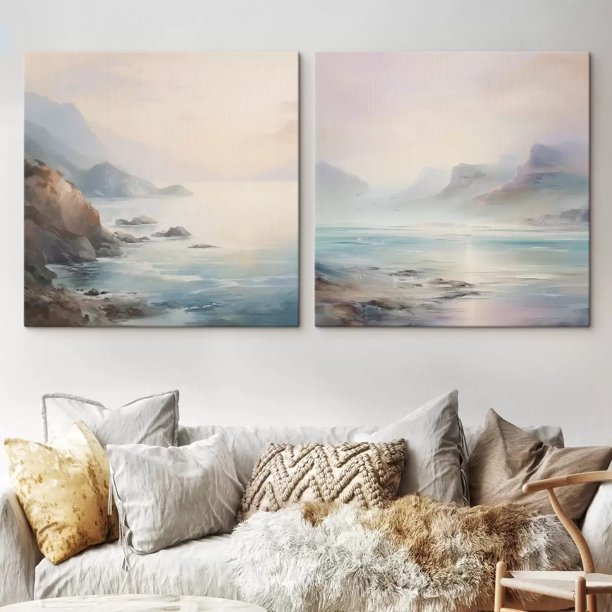 carta da parati Pittura a imitazione del lago nr. m00589