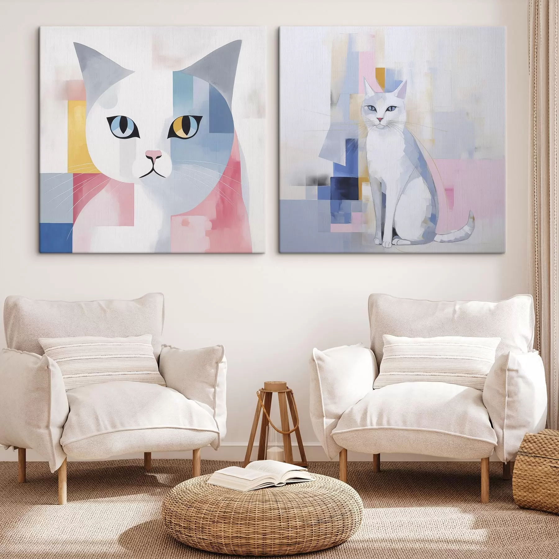 carta da parati Gatto astratto nr. m00592