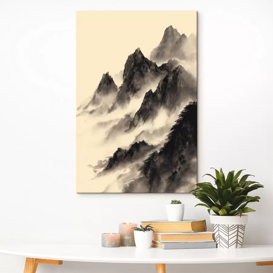 carta da parati Montagne in stile cinese nr. s45383