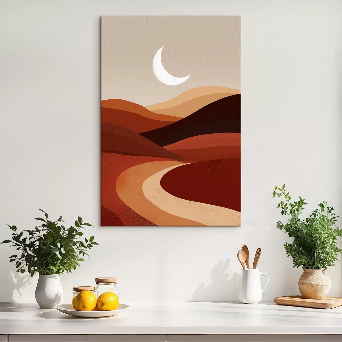 carta da parati Sole e montagne nr. s45393