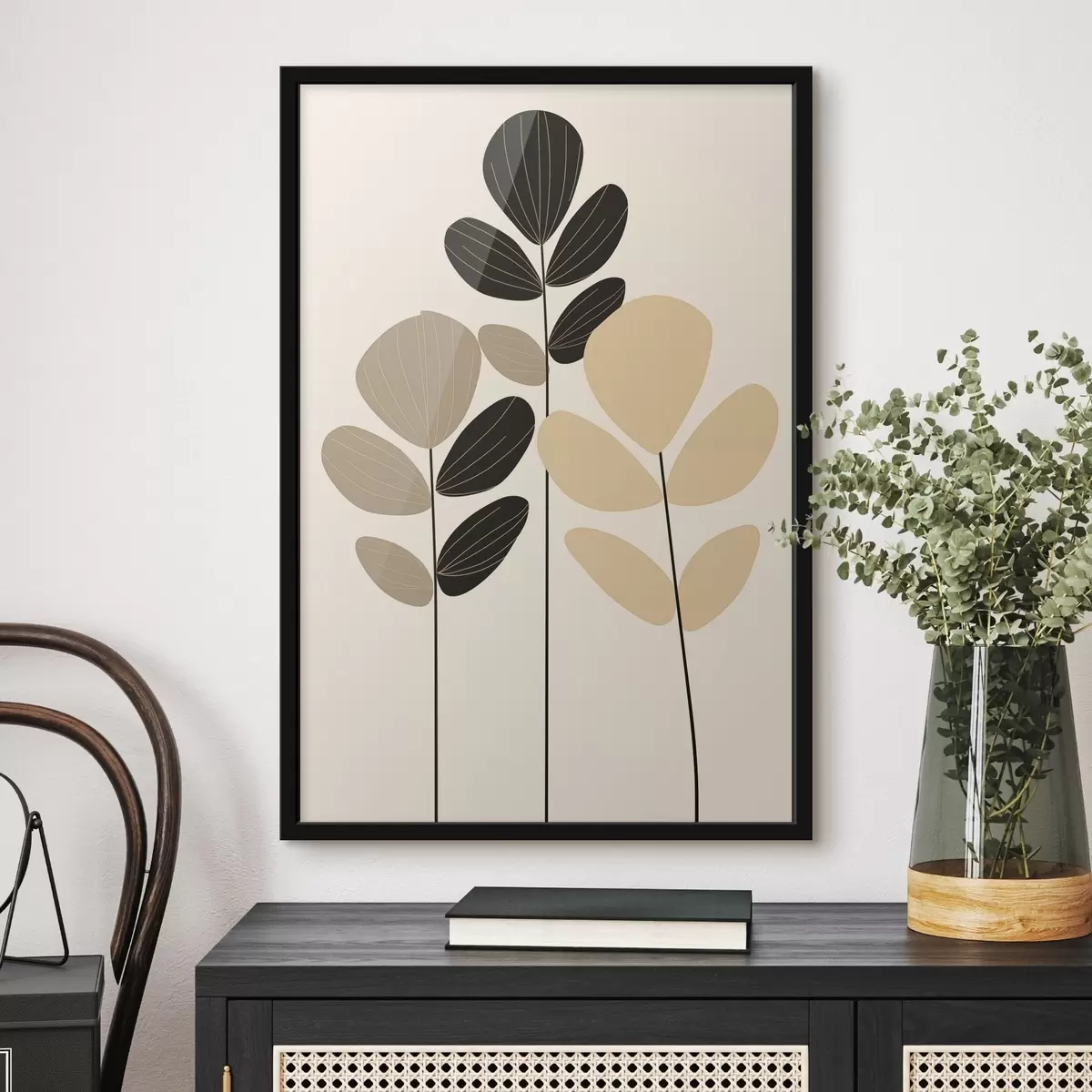 Poster Illustrazione botanica minimalista f45400