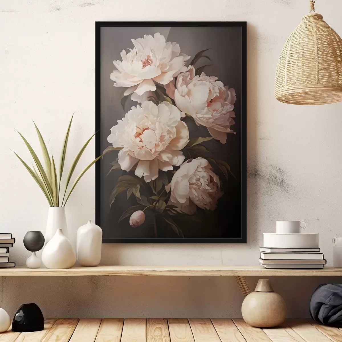 Poster Peonie f45404