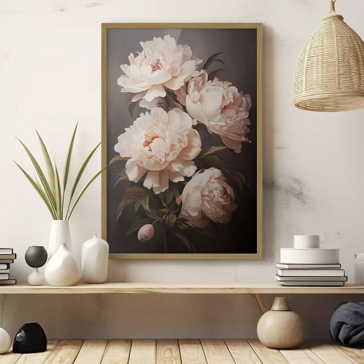 Poster Peonie f45404