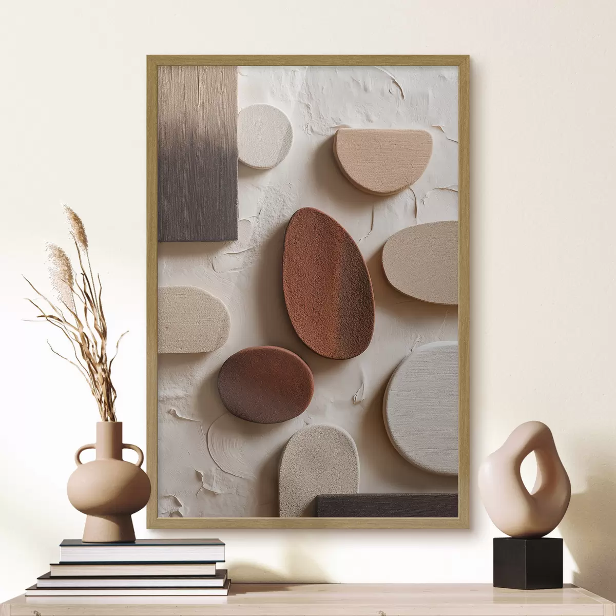 Poster Geometria e tenerezza f45409