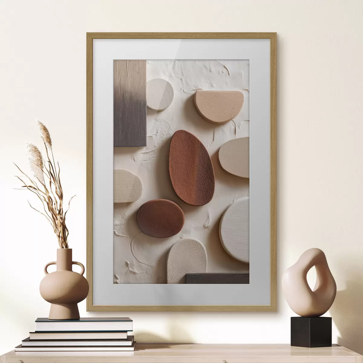 Poster Geometria e tenerezza f45409