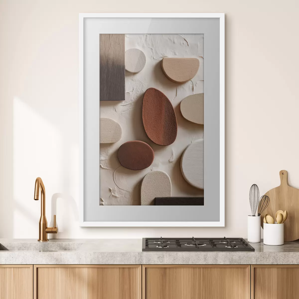 Poster Geometria e tenerezza f45409