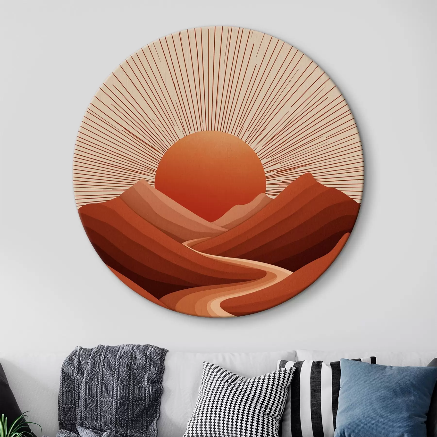 carta da parati Sole pomeridiano nr. r45405