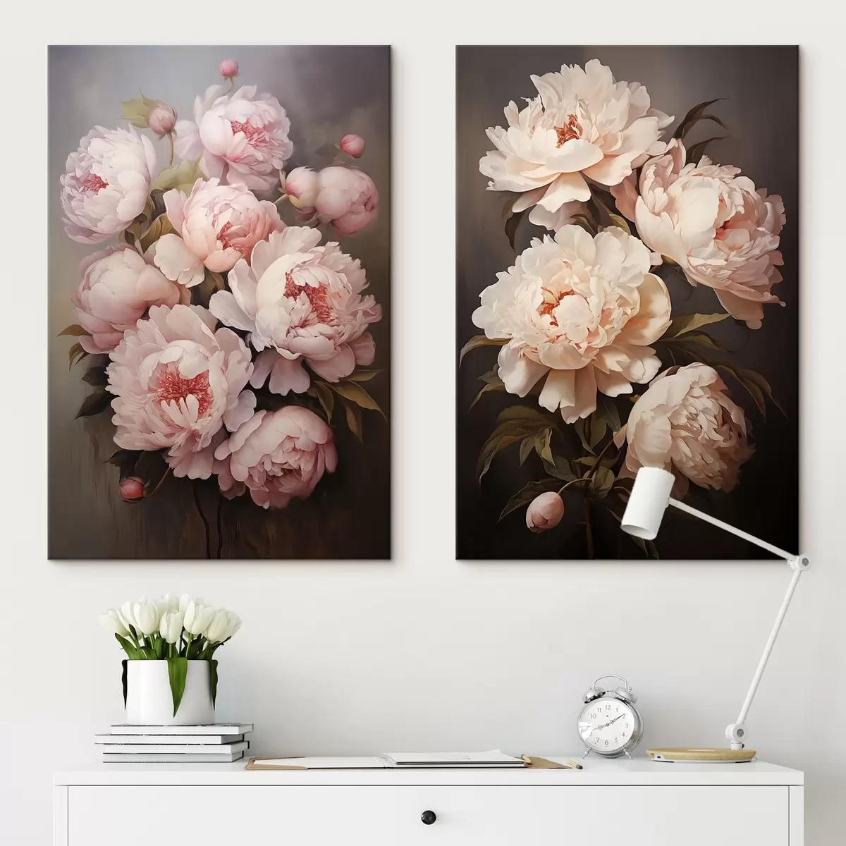 carta da parati Delicate peonie nr. m00598