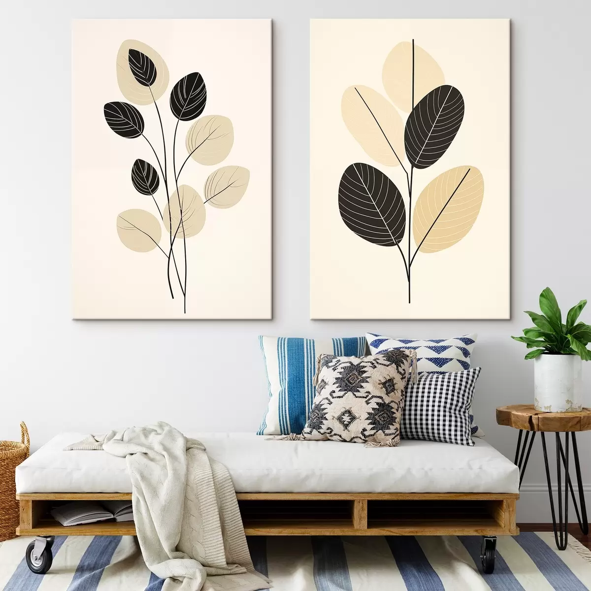 carta da parati Linee astratte ondulate con texture volumetrica e curve morbide nr. m00599