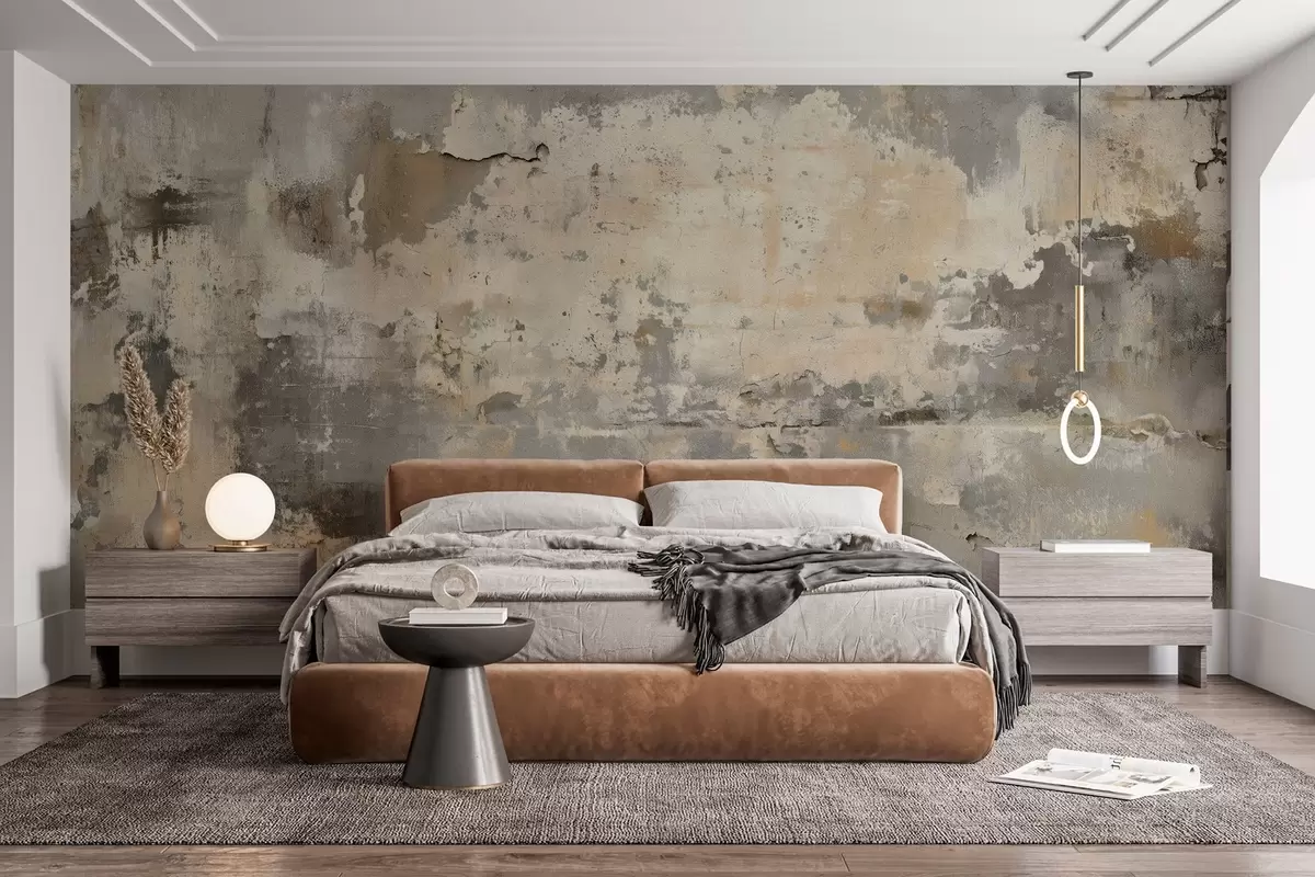 carta da parati imitazione di un vecchio muro strutturato nr. w04311