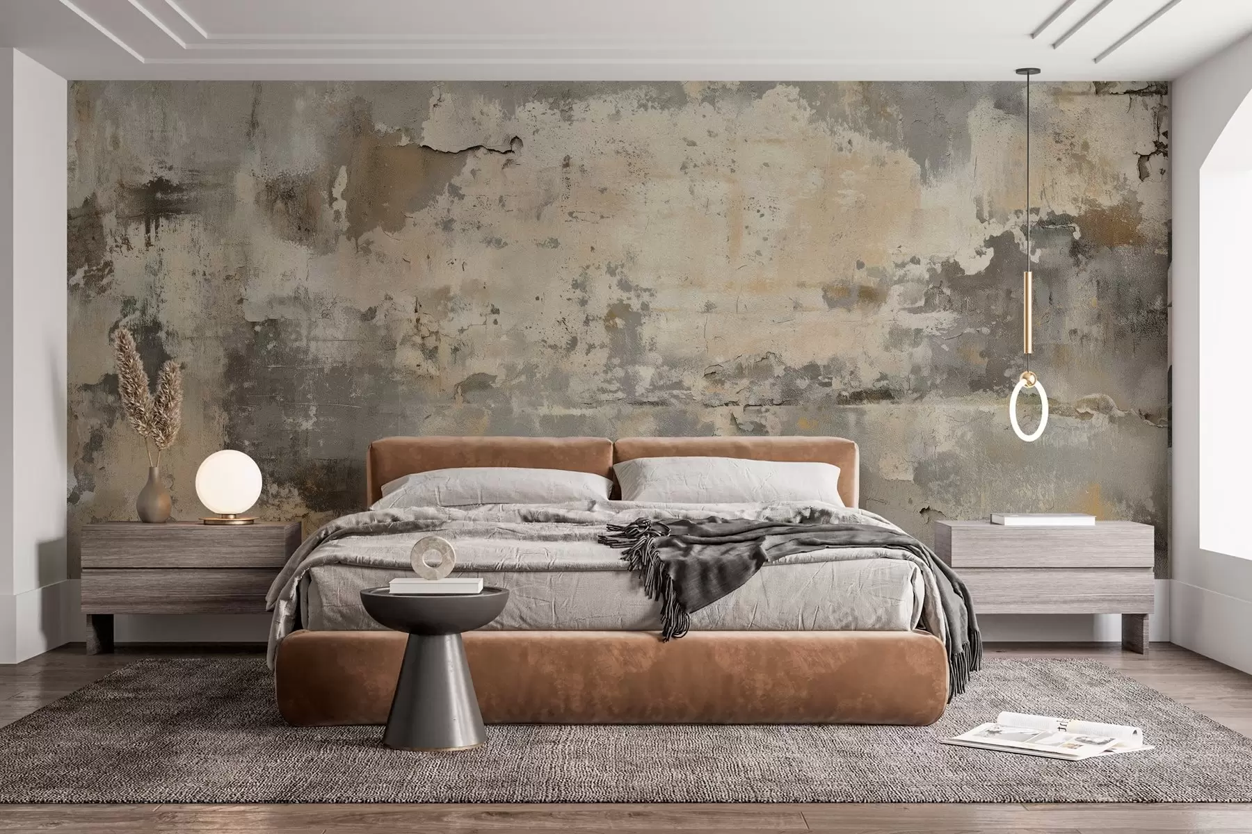 carta da parati imitazione di un vecchio muro strutturato nr. w04311