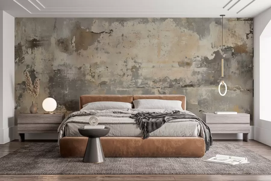 carta da parati imitazione di un vecchio muro strutturato nr. w04311