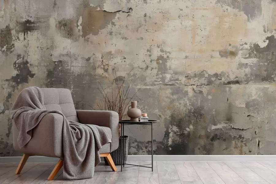 carta da parati imitazione di un vecchio muro strutturato nr. w04311