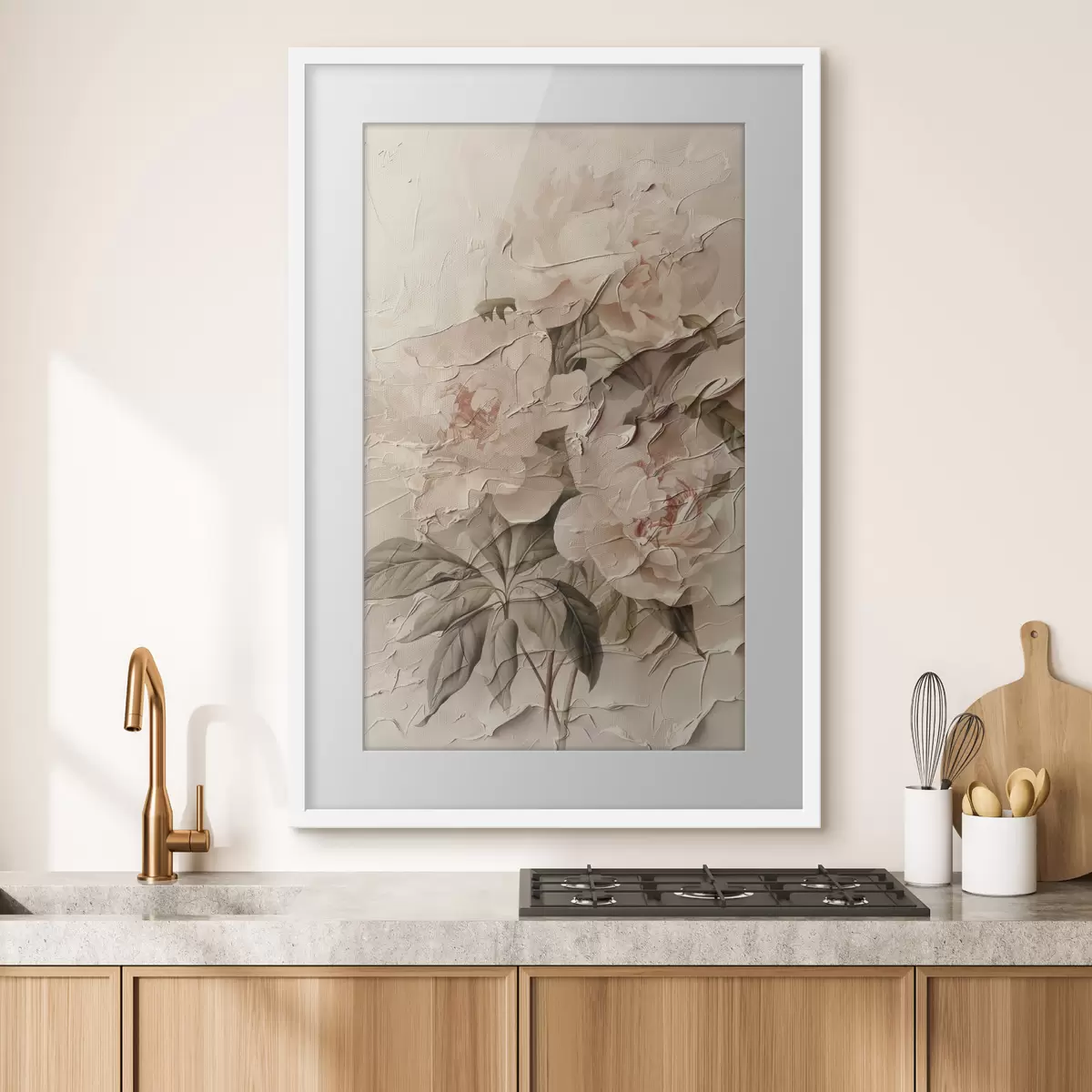 Poster Peonie e ritmo f45336
