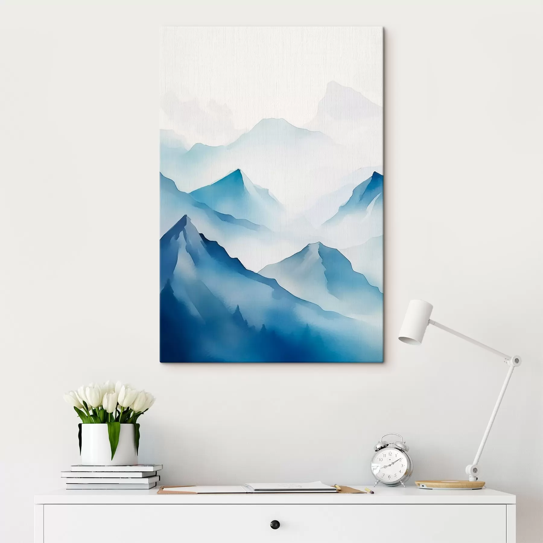 carta da parati Montagne nella nebbia nr. s45424