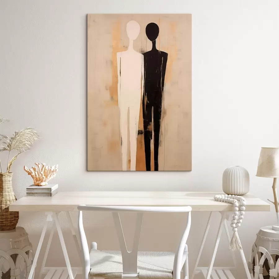 carta da parati Sagoma di due figure nr. s45430