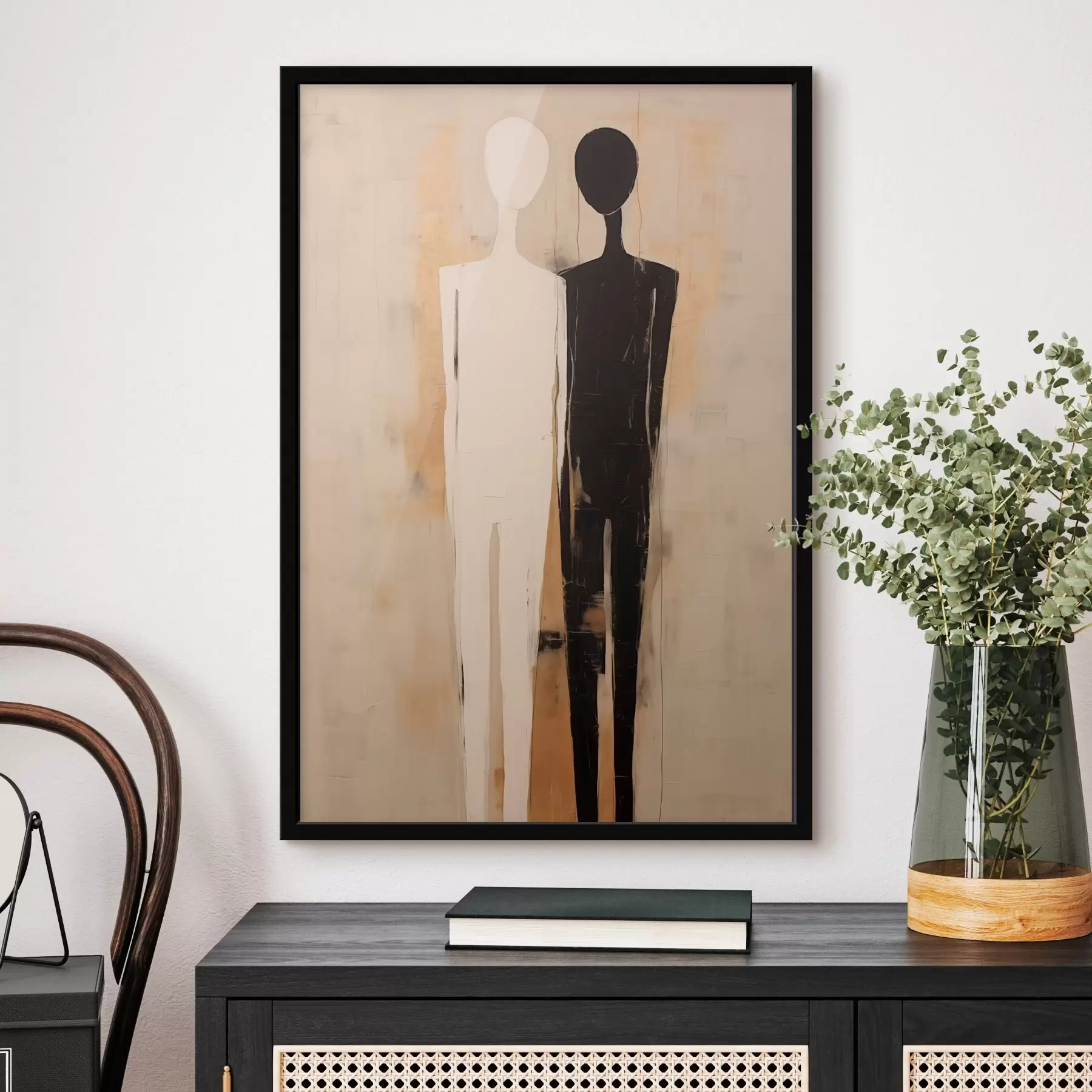 carta da parati Sagoma di due figure nr. f45430