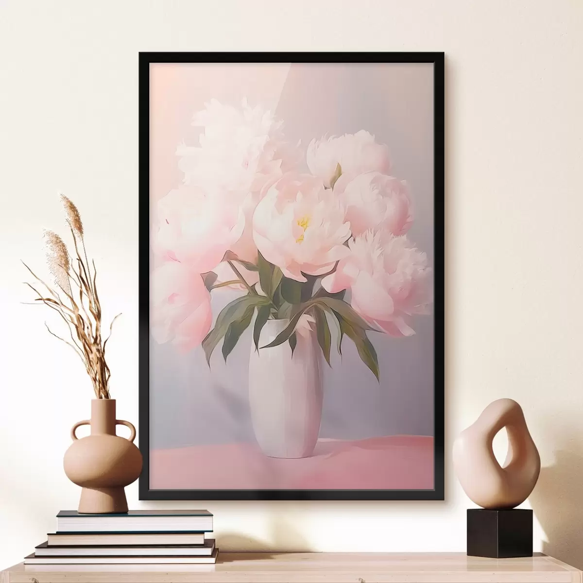 Poster Bouquet di peonie in vaso f45432