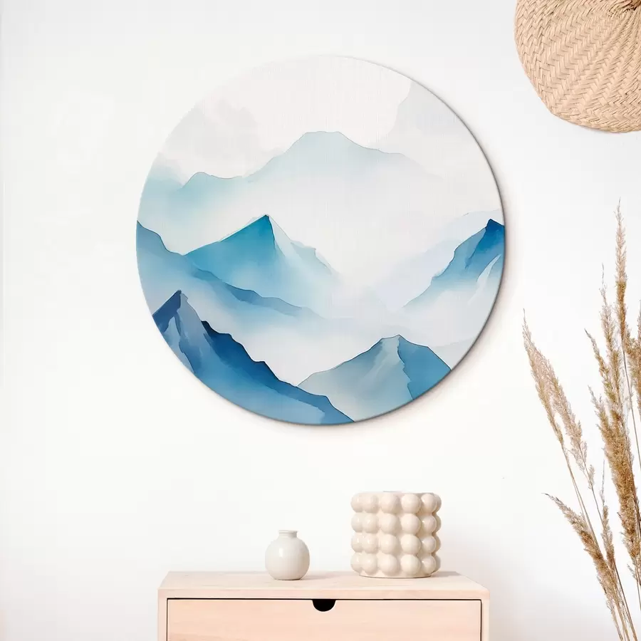 carta da parati Montagne nella nebbia nr. r45424